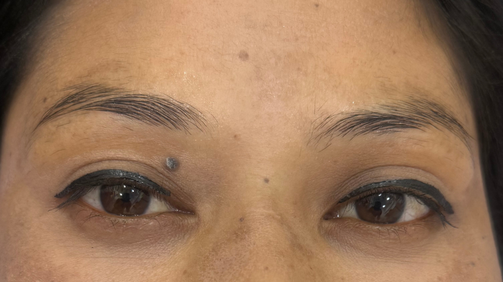 Before Ombre Brows