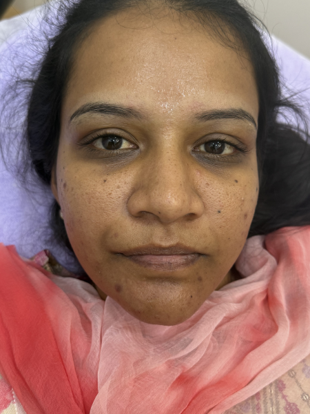 Before Ombre Brows