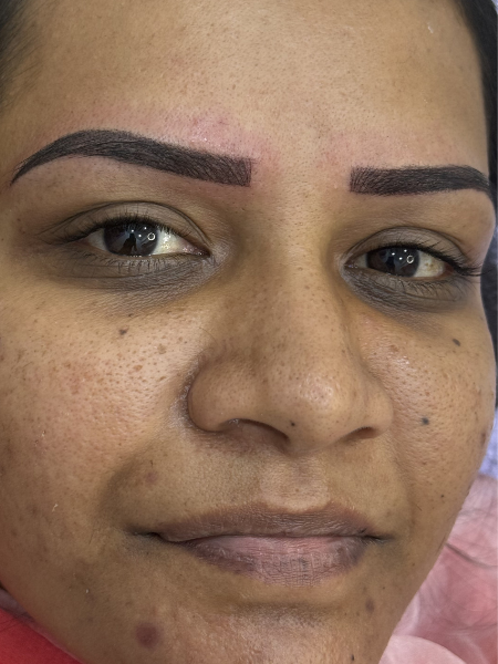 After Ombre Brows
